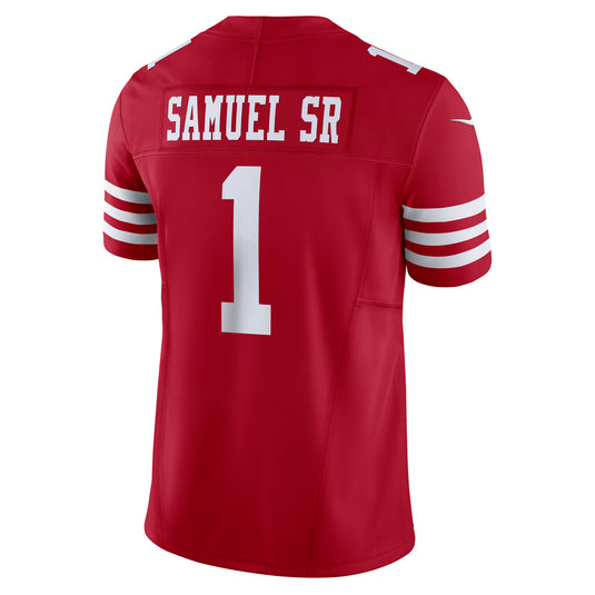 Deebo Samuel Sr. San Francisco 49ers NFL Nike Vapor F.U.S.E. Limited Player Red Jersey