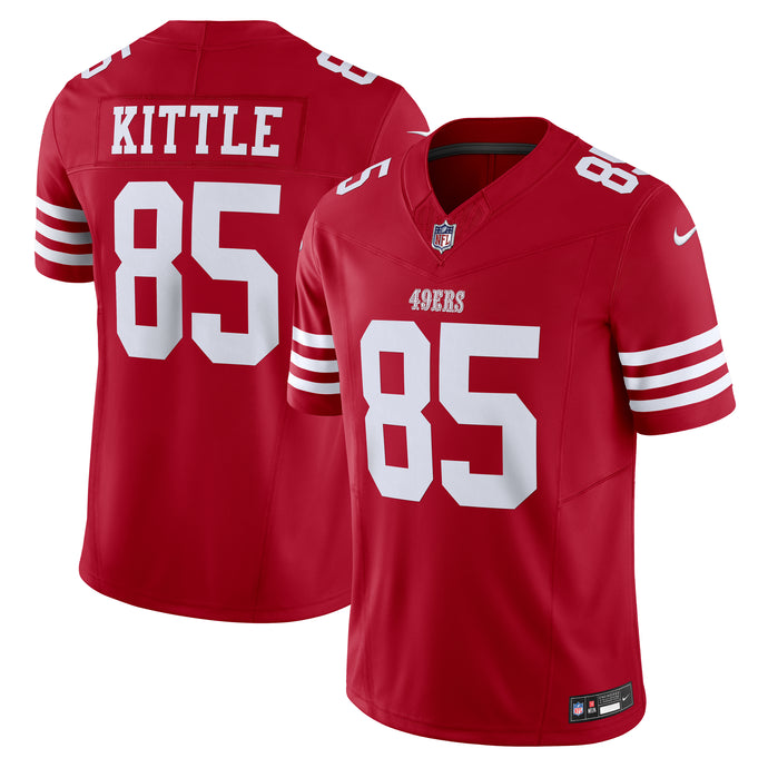 George Kittle San Francisco 49ers NFL Nike Vapor F.U.S.E. Limited Player Red Jersey