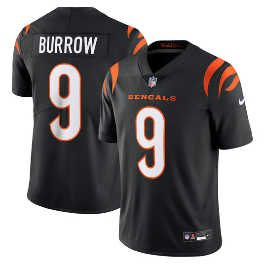 Joe Burrow Cincinnati Bengals NFL Nike Vapor F.U.S.E. Limited Player Black Jersey