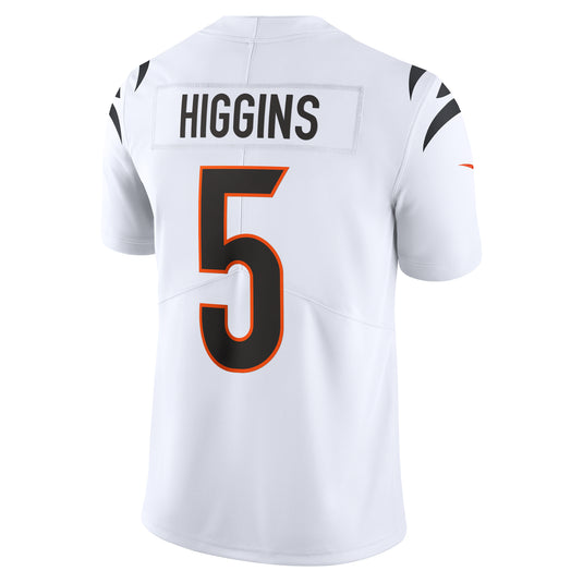 Tee Higgins Cincinnati Bengals NFL Nike Vapor F.U.S.E. Limited Player White Jersey