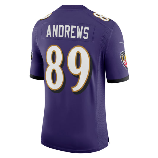 Mark Andrews Baltimore Ravens NFL Nike Limited Player Purple Jersey