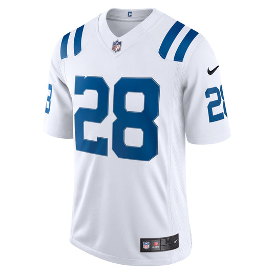 Jonathan Taylor Indianapolis Colts NFL Nike Limited Player White Jersey