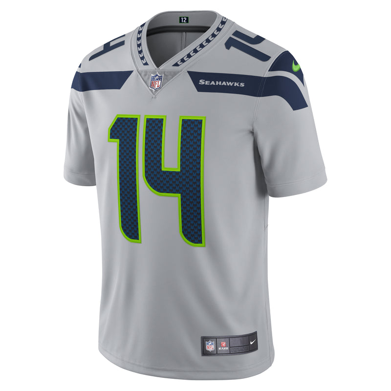 Seahawks grey limited jersey on sale