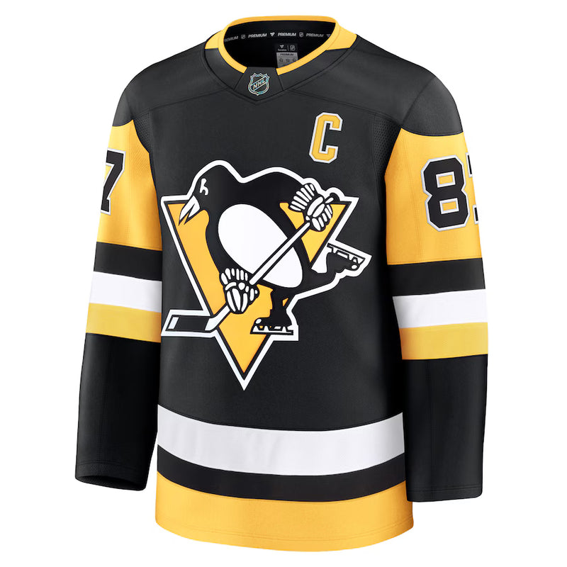 Load image into Gallery viewer, Sidney Crosby Pittsburgh Penguins NHL Fanatics Premium Home Jersey
