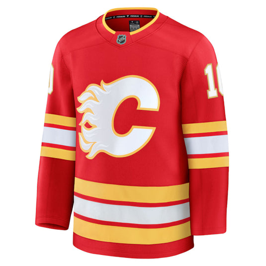 Jonathan Huberdeau Calgary Flames NHL Fanatics Premium Home Jersey