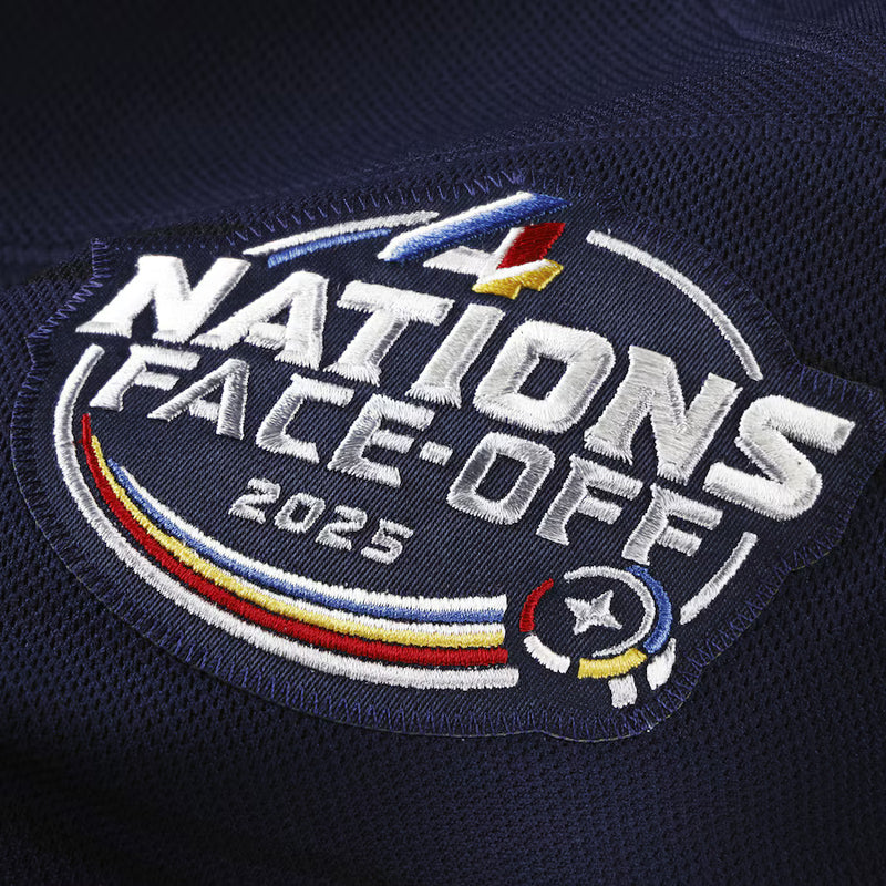 Load image into Gallery viewer, Team USA Fanatics 2025 4 Nations Face-Off Premium Navy Jersey
