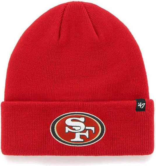 San Francisco 49ers NFL Raised Cuffed Knit Beanie