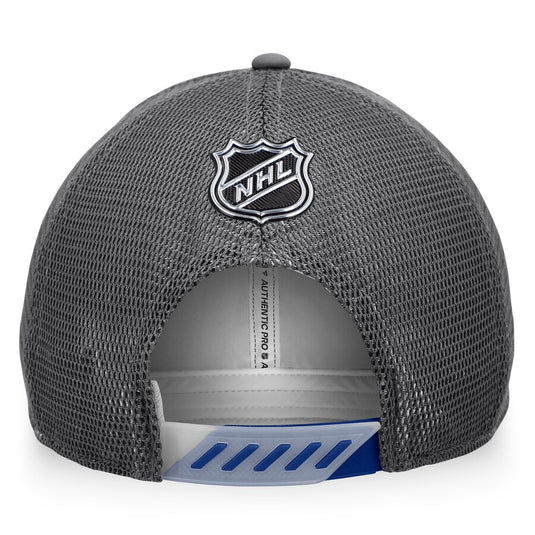 Casquette snapback authentique Pro Home Ice Trucker des Maple Leafs de Toronto de la LNH