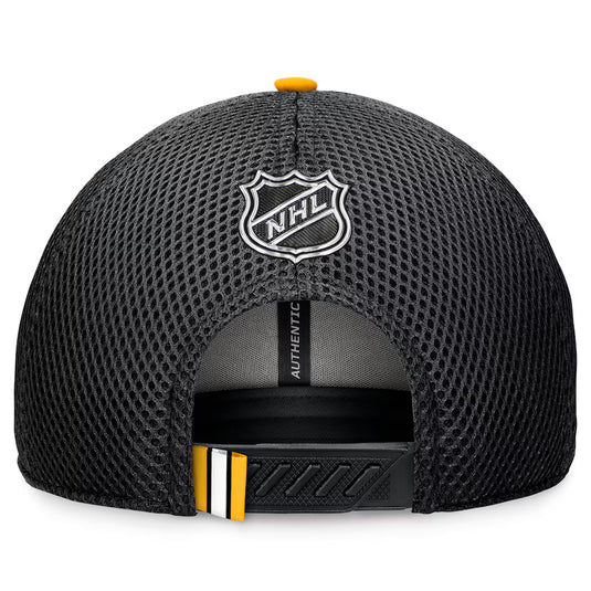 Boston Bruins 2024 NHL Draft On Stage Trucker Cap