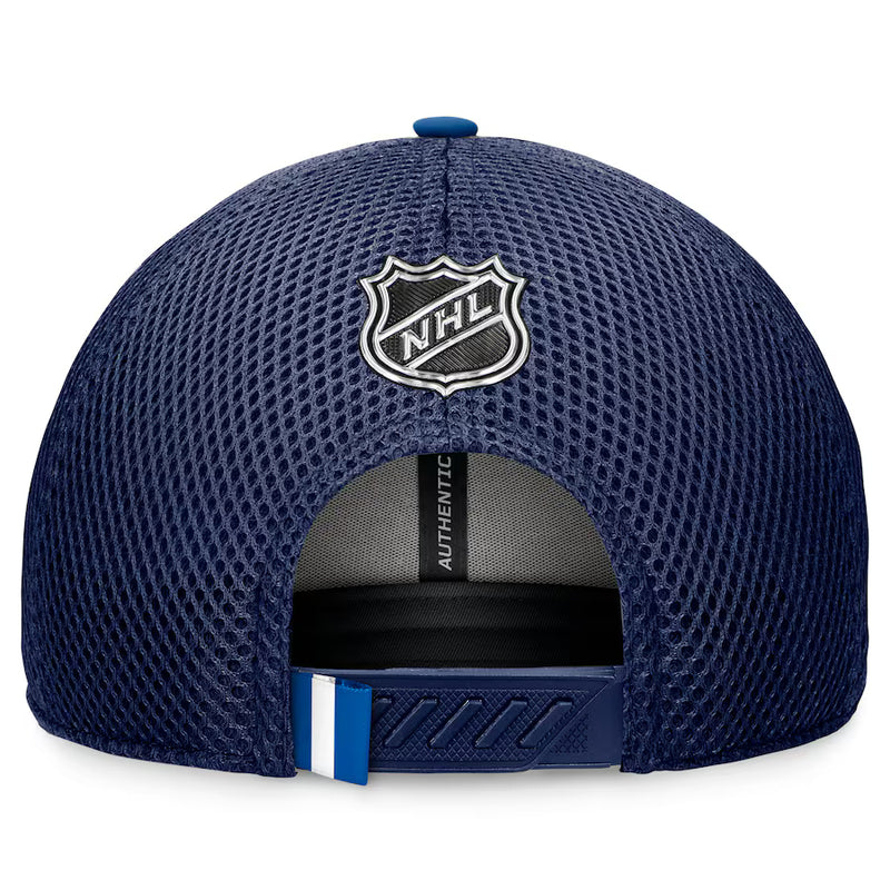 Load image into Gallery viewer, Winnipeg Jets 2024 NHL Draft On Stage Trucker Cap
