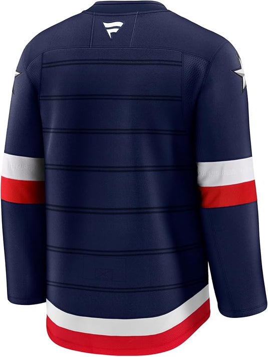 Team USA Fanatics 2025 4 Nations Face-Off Premium Navy Jersey