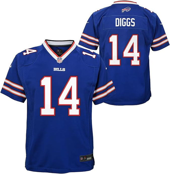 Maillot de l'équipe de jeu Nike des Buffalo Bills de Josh Allen pour jeunes