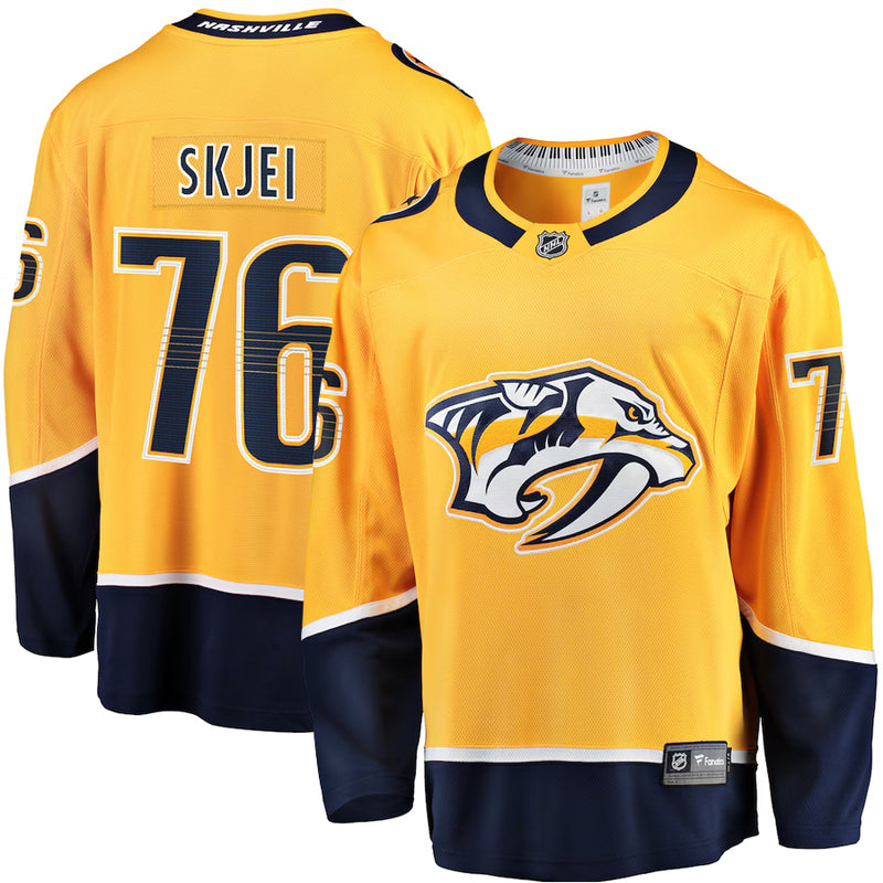 Chargez l&#39;image dans la visionneuse de la galerie, Maillot Domicile Breakaway des Fanatics de la LNH des Predators de Nashville de Juuse Saros
