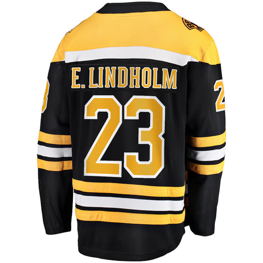 Elias Lindholm Boston Bruins NHL Fanatics Breakaway Home Jersey