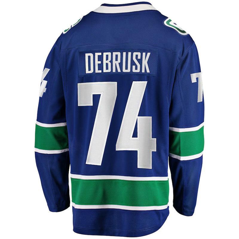 Load image into Gallery viewer, Jake DeBrusk Vancouver Canucks NHL Fanatics Breakaway Home Jersey
