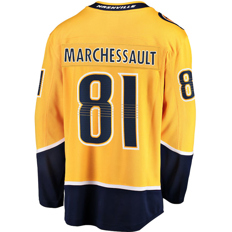 Chargez l&#39;image dans la visionneuse de la galerie, Maillot Domicile Breakaway des Fanatics de la LNH des Predators de Nashville de Juuse Saros
