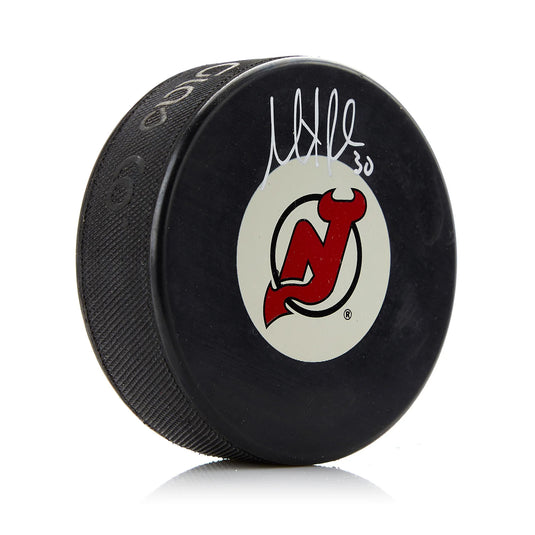 Martin Brodeur Signed New Jersey Devils Puck