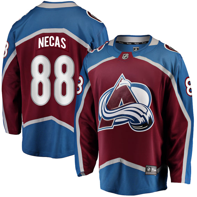 Martin Necas Colorado Avalanche NHL Fanatics Breakaway Home Jersey