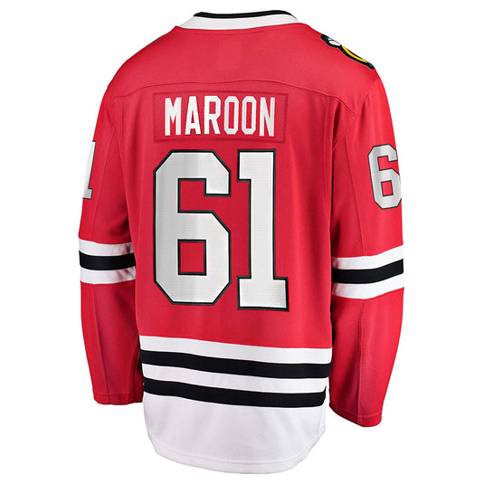 Patrick Maroon Chicago Blackhawks NHL Fanatics Breakaway Home Jersey