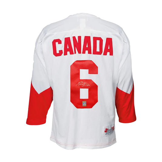 Ron Ellis Signed Team Canada 1972 Summit Series Away Jersey