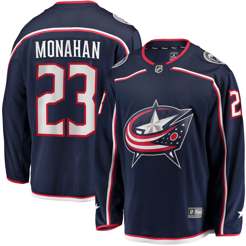 Load image into Gallery viewer, Sean Monahan Columbus Blue Jackets NHL Fanatics Breakaway Home Jersey
