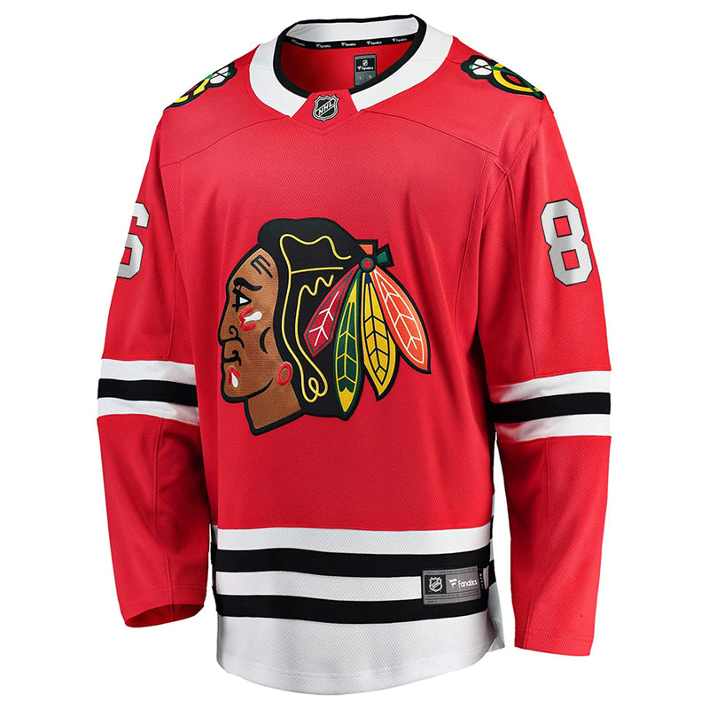 Chargez l&#39;image dans la visionneuse de la galerie, Connor Bedard Chicago Blackhawks NHL Fanatics Breakaway Maillot Domicile
