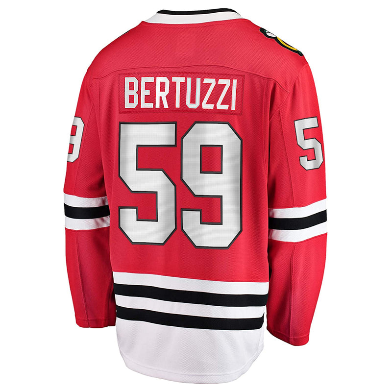 Load image into Gallery viewer, Tyler Bertuzzi Chicago Blackhawks NHL Fanatics Breakaway Home Jersey
