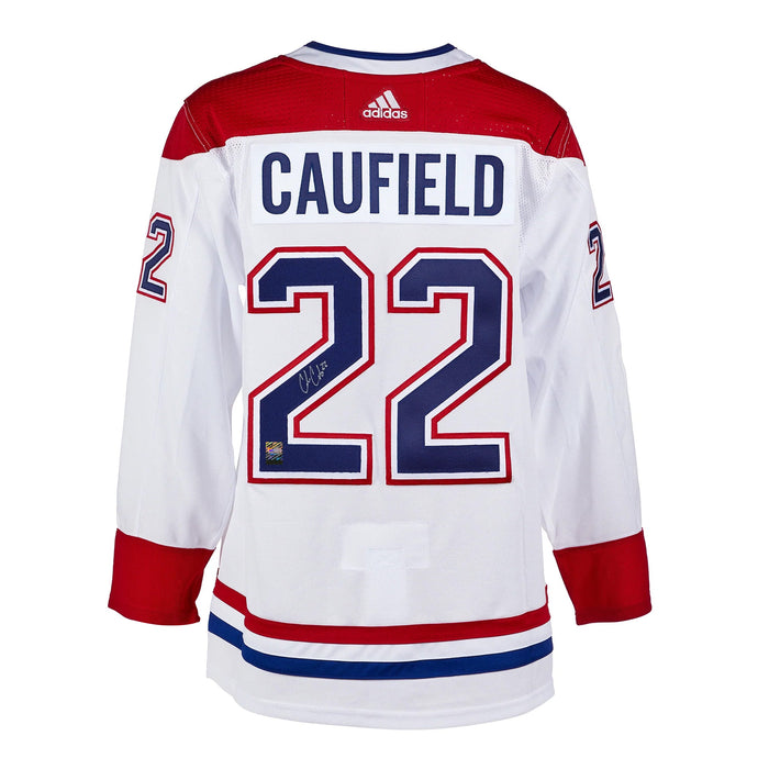 Cole Caufield Signed Montreal Canadiens Adidas Pro Jersey