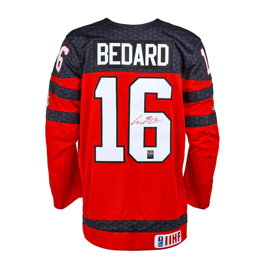 Connor Bedard Signed Team Canada Nike Home Jersey