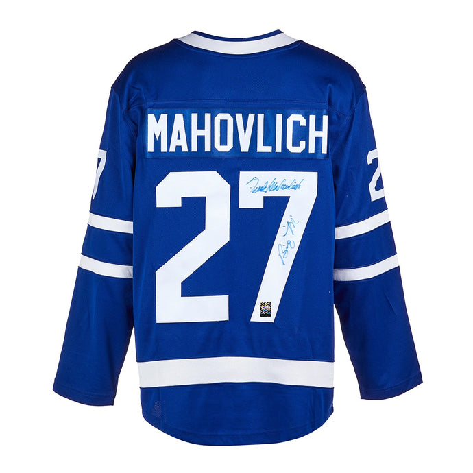 Frank Mahovlich Signed Toronto Maple Leafs Fanatics Jersey