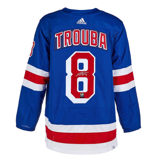 Jacob Trouba Signed New York Rangers Jersey