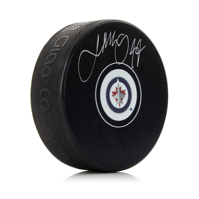 Josh Morrissey Signed Winnipeg Jets Puck