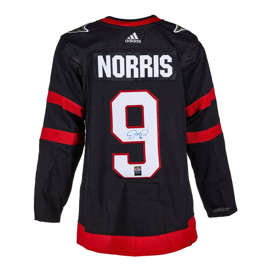 Josh Norris Signed Ottawa Senators Adidas Pro Jersey