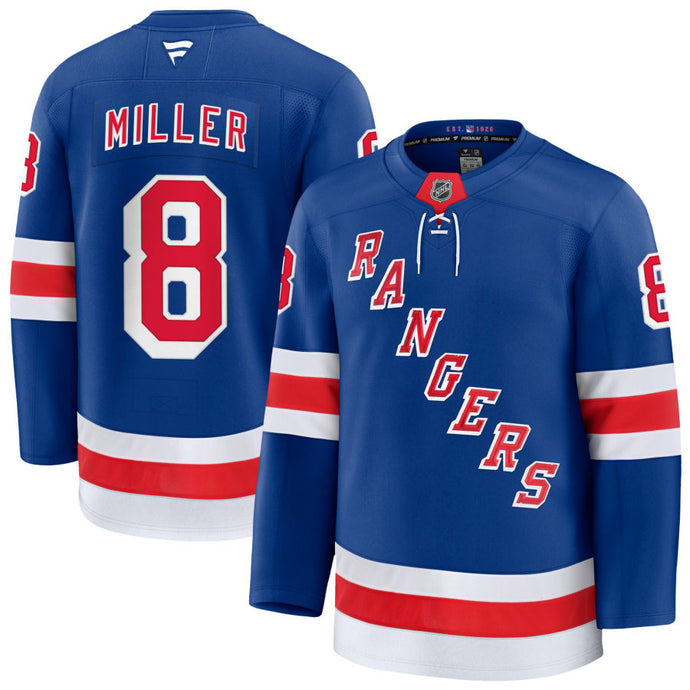 J.T. Miller New York Rangers NHL Fanatics Premium Home Jersey