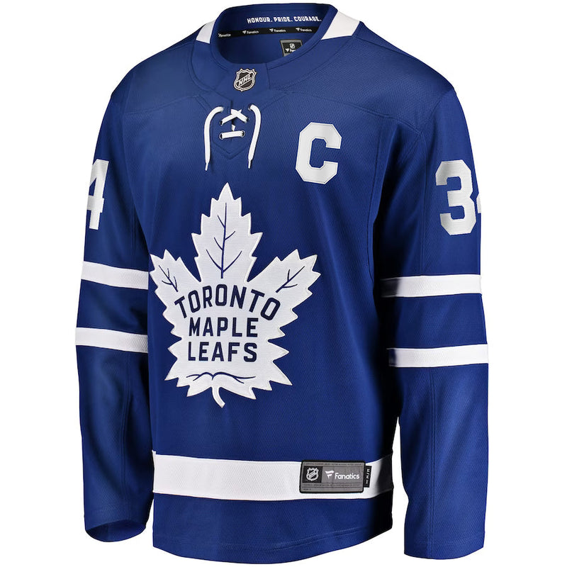 Chargez l&#39;image dans la visionneuse de la galerie, Auston Matthews Toronto Maple Leafs NHL Fanatics Breakaway Maillot Domicile
