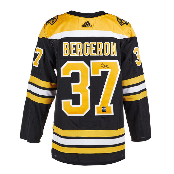 Patrice Bergeron Signed Boston Bruins Adidas Pro Jersey