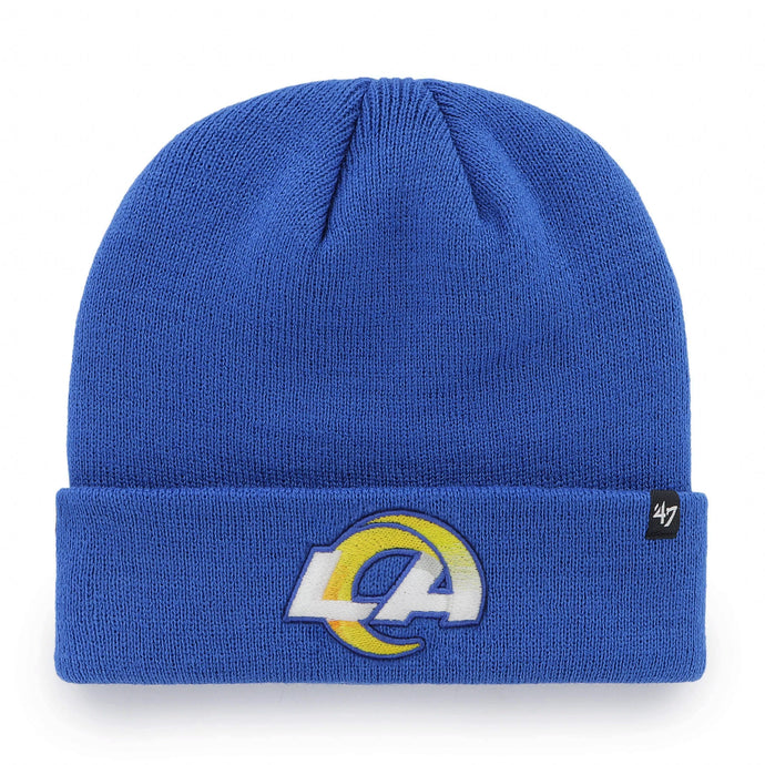 Los Angeles Rams NFL Raised Cuffed Knit Beanie