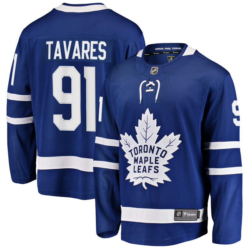 Chargez l&#39;image dans la visionneuse de la galerie, John Tavares Toronto Maple Leafs NHL Fanatics Breakaway Maillot Domicile
