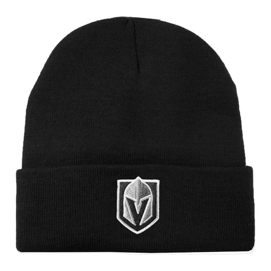 Vegas Golden Knights NHL Basic Platinum Cuff Knit Beanie