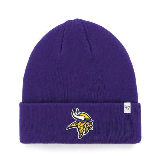 Minnesota Vikings NFL Raised Cuffed Knit Beanie