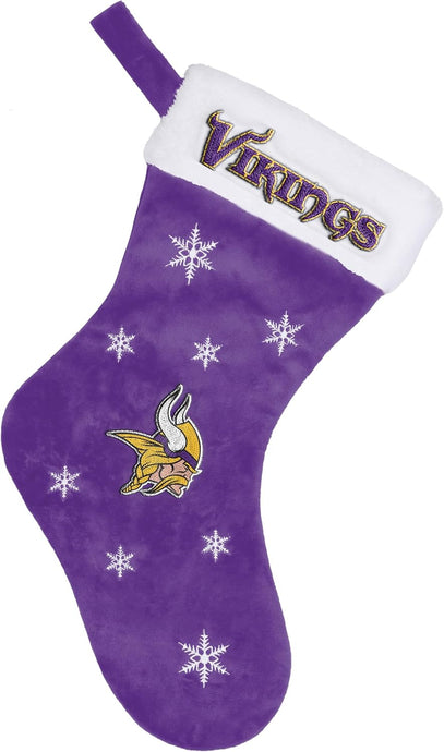 Minnesota Vikings NFL Snowflake Stocking