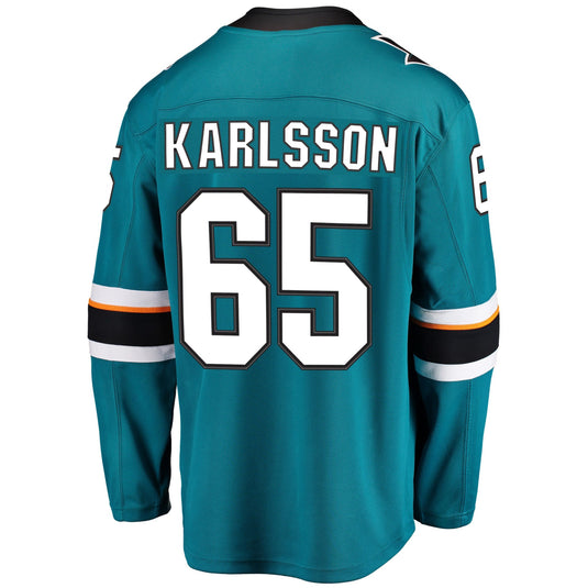 erik karlsson sharks jersey