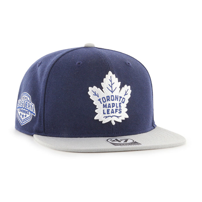 Casquette de capitaine 2 tons NHL Sure Shot des Maple Leafs de Toronto