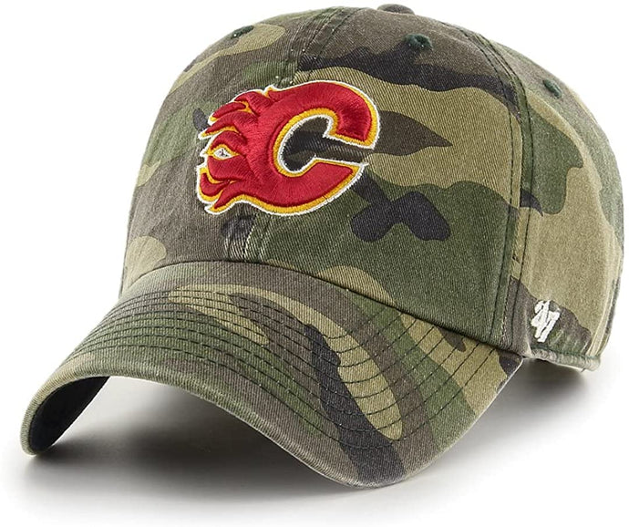 Casquette camouflage NHL Clean Up des Flames de Calgary