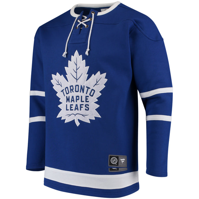 Maillot à lacets de la LNH des Maple Leafs de Toronto