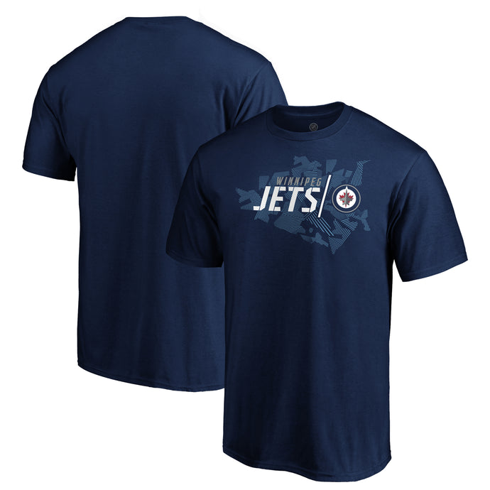 Winnipeg Jets NHL Geo Drift T-Shirt