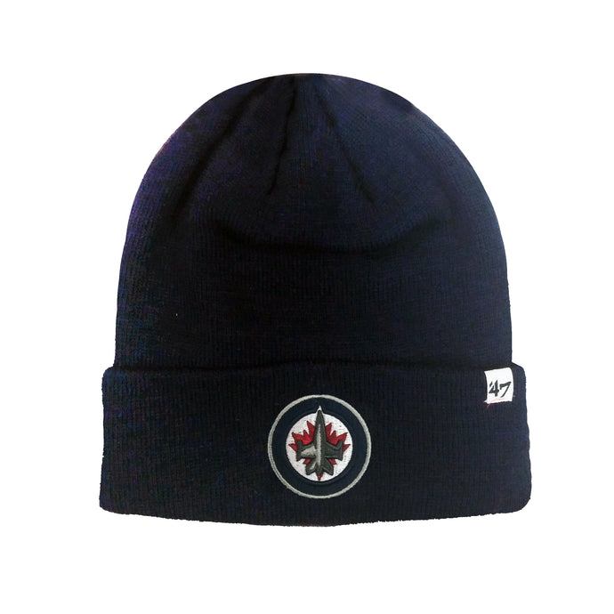 Bonnet en tricot à revers surélevé LNH des Jets de Winnipeg