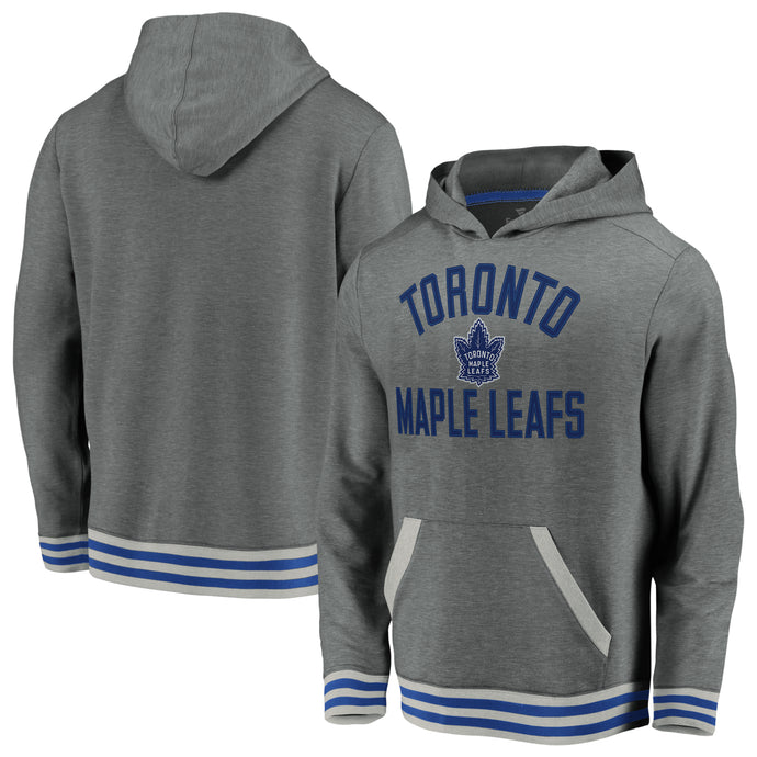 Sweat à capuche vintage en polaire super doux des Maple Leafs de Toronto de la LNH