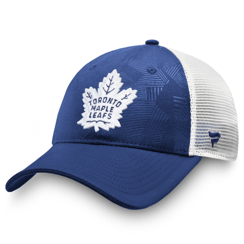 Chargez l&#39;image dans la visionneuse de la galerie, Casquette réglable de camionneur emblématique révisée par la LNH des Maple Leafs de Toronto
