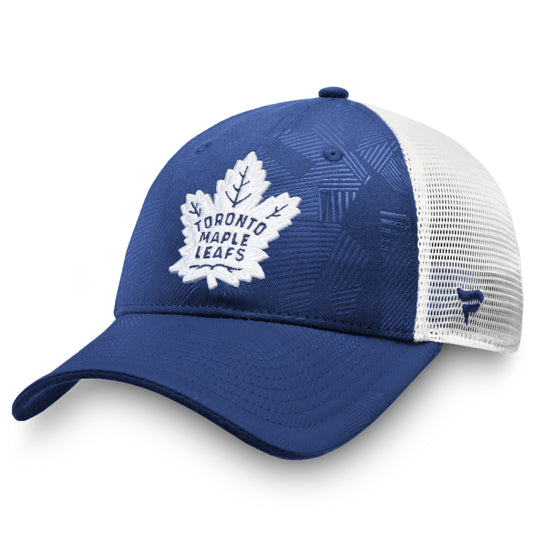 Casquette réglable de camionneur emblématique révisée par la LNH des Maple Leafs de Toronto